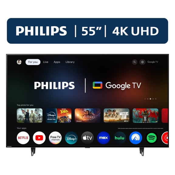 Smart TV 55" 4K Google TV